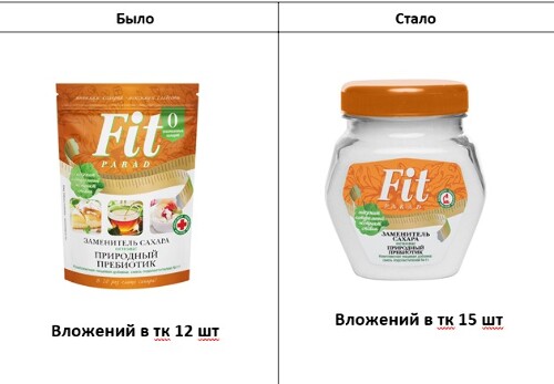 ФитПарад № 11 столовый подсластитель 150 гр