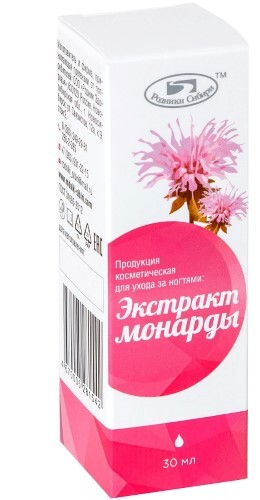 Родники сибири монарды экстракт 30 мл