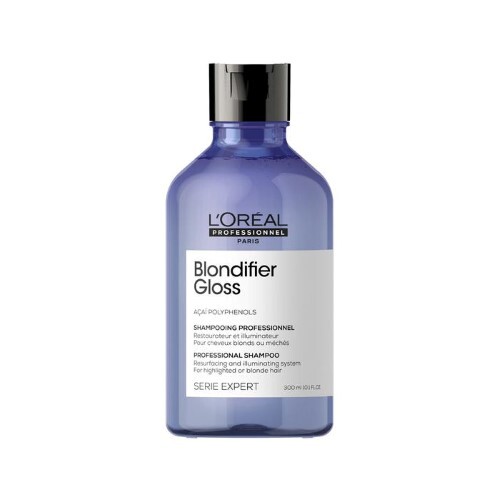Купить Loreal professionnel serie expert blondifier gloss шампунь-сияние для осветленных и мелированных волос 300 мл цена