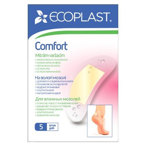 Купить Ecoplast пластырь медицинский фиксирующий тканевый ecofix 1,25x5 цена