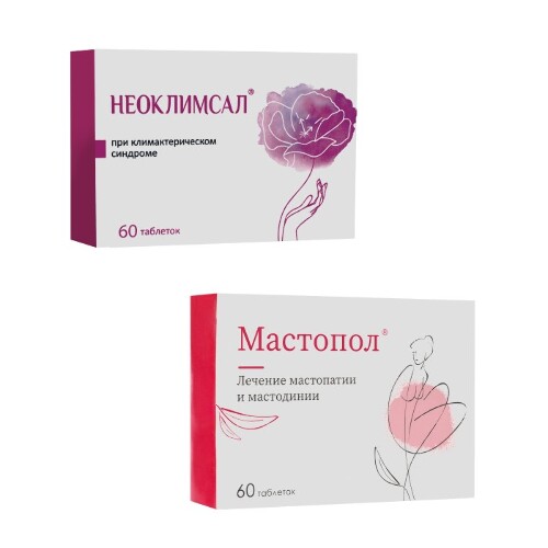 Набор МАСТОПОЛ 60 табл. + НЕОКЛИМСАЛ 60 табл.