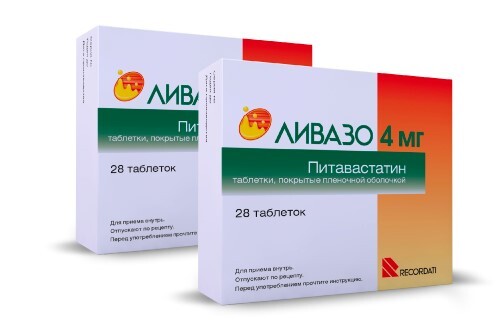 Специальная цена на комплект из 2 упаковок Ливазо® 4 мг №28.