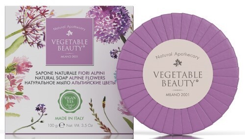 Купить VEGETABLE BEAUTY АЛЬПИЙСКИЕ ЦВЕТЫ НАТУРАЛЬНОЕ МЫЛО 100,0 цена