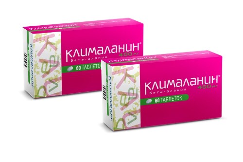 Купить Клималанин 400 мг 60 шт. таблетки цена