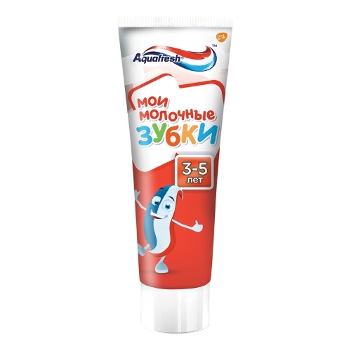 Aquafresh зубная паста мои молочные зубки 50 мл/3-5 лет
