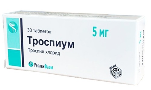Троспиум 5 мг 30 шт. таблетки