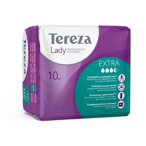 Купить Terezalady прокладки урологические для женщин extra 10 шт. цена