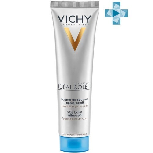 Купить Vichy capital ideal soleil sos-бальзам для восстановления клеток кожи при солнечных ожогах 100 мл цена