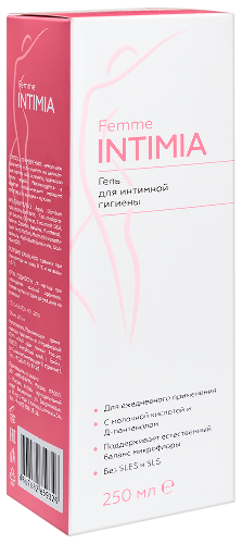 Femme intimia гель для интимной гигиены 250 мл
