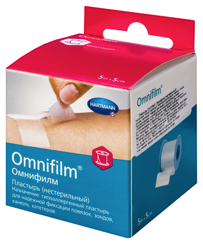 ПЛАСТЫРЬ OMNIFILM НЕСТЕРИЛЬНЫЙ