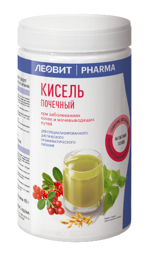 Леовит pharma кисель почечный 400 гр/банка