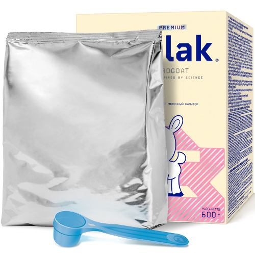 Nutrilak premium 3 детское молочко напиток сухой молочный на основе козьего молока 600 гр