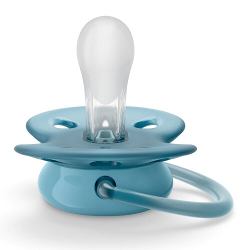 Avent соска-пустышка силиконовая ultra soft 6-18 мес 1 шт. scf092/04