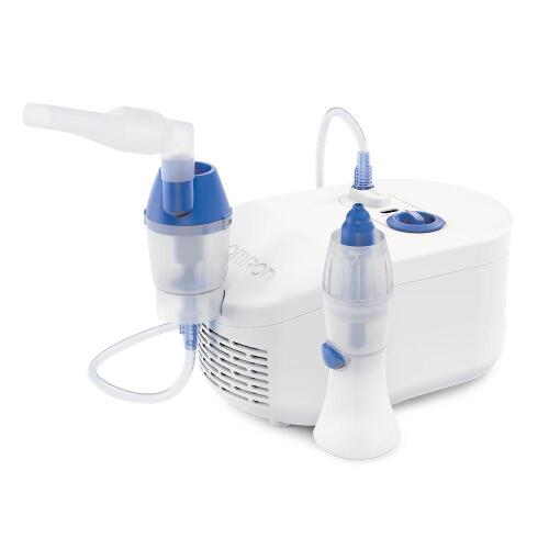 Ингалятор omron c25 (ne-c102-ru) компрессорный 2 в 1 с назальным душем
