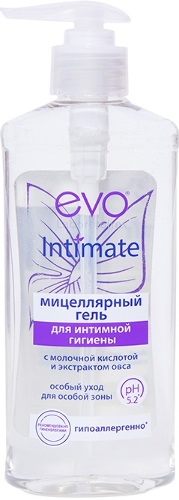 Купить Evo intimate мицеллярный гель для интимной гигиены 275 мл цена