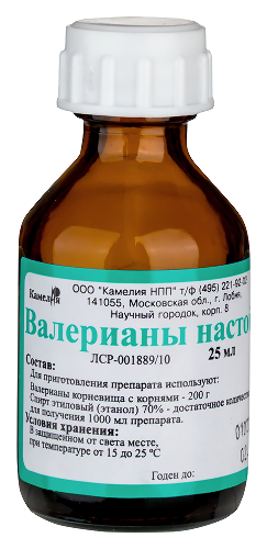 Валерианы настойка 25 мл