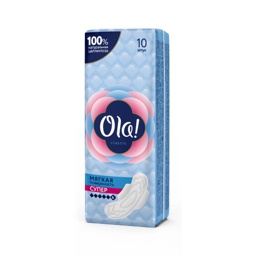 Ola wings super прокладки 10 шт.