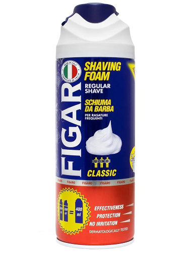 Figaro uomo пена для бритья classic 400 мл