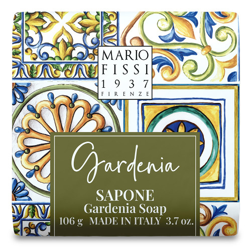 Mario fissi 1937 мыло туалетное твердое гардения 106 гр