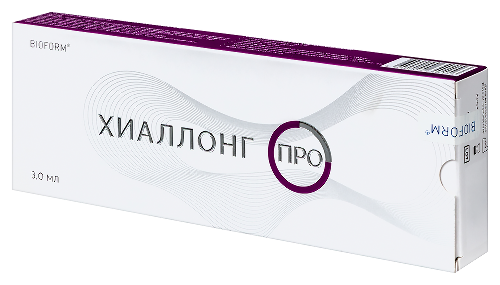 Хиаллонг про протез синовиальной жидкости 3 мл 1 шт. шприц+игла 19g(1,1x50 мм)