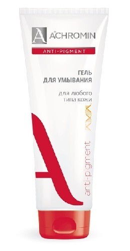 Купить ACHROMIN ANTI-PIGMENT ГЕЛЬ ДЛЯ УМЫВАНИЯ 100МЛ цена