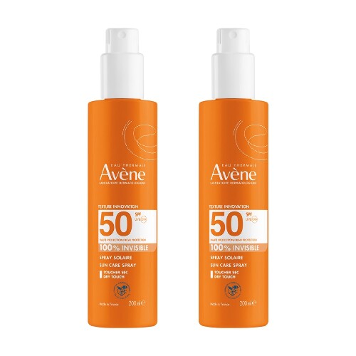 Набор из 2-х уп AVENE СПРЕЙ СОЛНЦЕЗАЩИТНЫЙ НЕВИДИМЫЙ Д/ЧУВСТВИТЕЛЬНОЙ КОЖИ SPF50 200МЛ