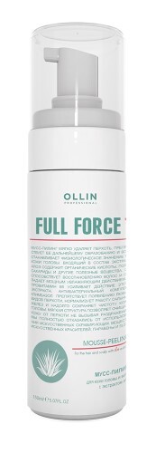 Купить Ollin full force мусс-пилинг для волос и кожи головы с экстрактом алоэ 160 мл цена