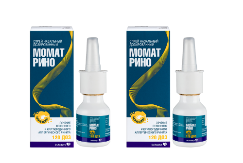 Набор Момат Рино 120 доз из 2 уп со скидкой