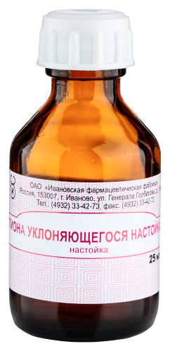 ПИОНА УКЛОНЯЮЩЕГОСЯ НАСТОЙКА
