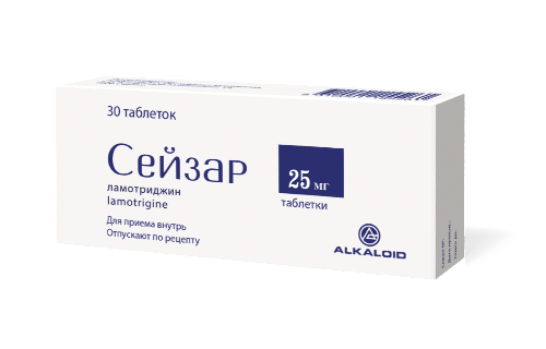 Сейзар 25 мг 30 шт. таблетки
