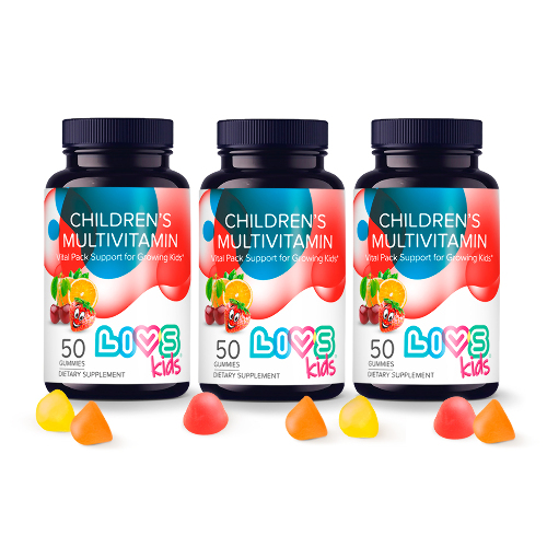 Набор LIVS мультивитаминный комплекс для детей в мармеладной форме из 3 уп