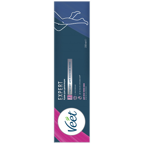 VEET EXPERT КРЕМ ДЛЯ ДЕПИЛЯЦИИ ДЛЯ ВСЕХ ТИПОВ КОЖИ