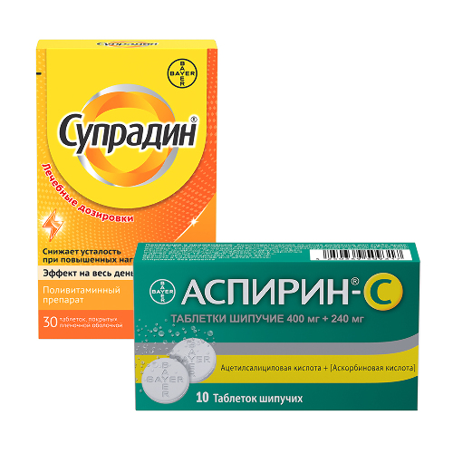 Купить Аспирин-с 400 мг + 240 мг 10 шт. таблетки шипучие цена