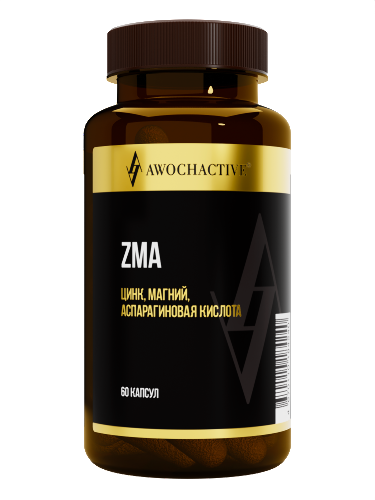 Купить Awochactive zma-цинк+магний+аспарагиновая кислота 60 шт. капсулы массой 620 мг цена