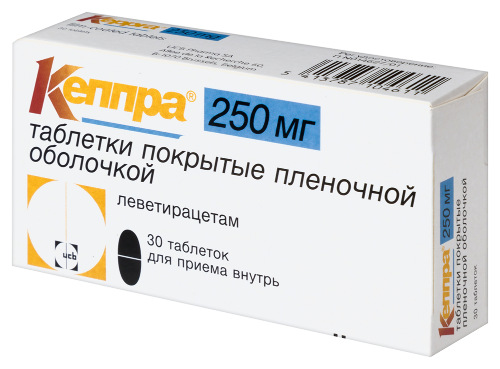 КЕППРА 250МГ ТАБЛЕТКИ