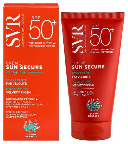 Купить Svr sun secure увлажняющий крем безопасное солнце spf50+ 50 мл цена