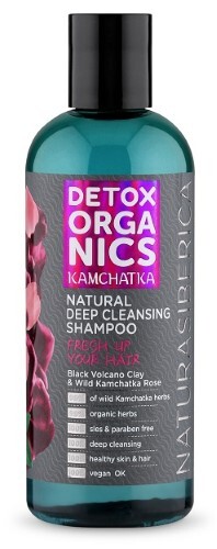 Купить Detox organics kamchatka шампунь для глубокого очищения волос 270 мл цена