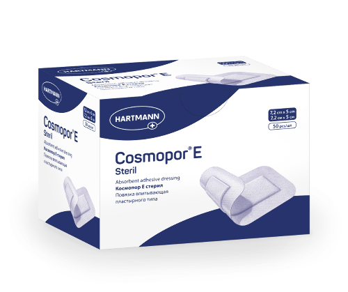 ПОВЯЗКИ ПЛАСТЫРНОГО ТИПА СТЕРИЛЬНЫЕ COSMOPOR E STERIL