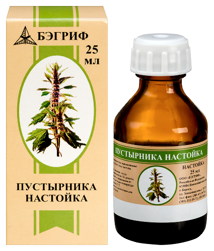 ПУСТЫРНИКА НАСТОЙКА