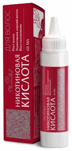 Mirrolla никотиновая кислота для волос 65 мл