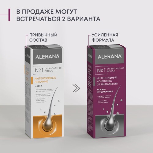 Алерана (alerana) маска интенсивное питание 150 мл