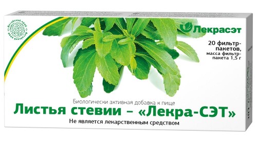 Купить Стевия листья 1,5 20 шт. ф/п лекра-сэт цена