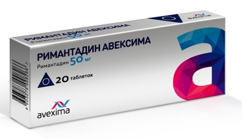 Римантадин авексима 50 мг 20 шт. таблетки