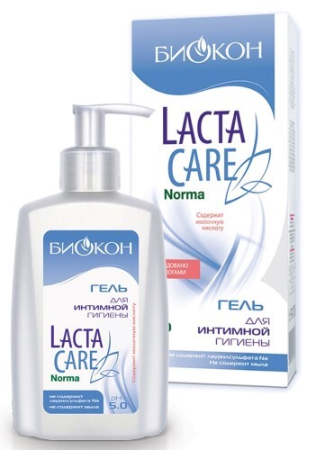 Купить ДОКТОР БИОКОН ГЕЛЬ ДЛЯ ИНТИМНОЙ ГИГИЕНЫ LACTA CARE NORMA 290,0 в Москве ДОКТОР БИОКОН ГЕЛЬ ДЛЯ ИНТИМНОЙ ГИГИЕНЫ LACTA CARE NORMA 290,0
