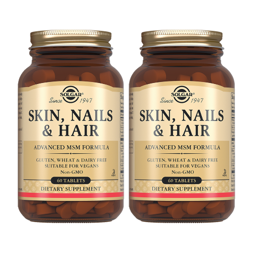 Набор Solgar Кожа Ногти Волосы №60 табл из 2уп со скидкой