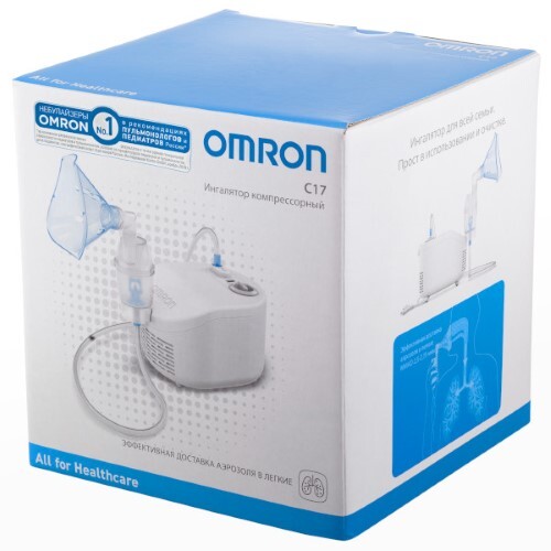 Ингалятор omron c17 (ne-c101-ru) компрессорный