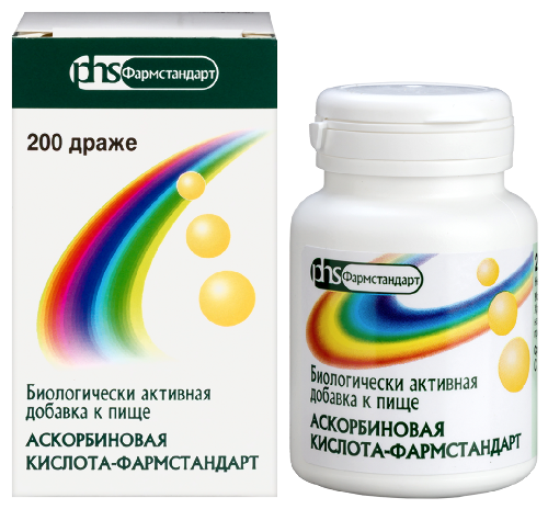 АСКОРБИНОВАЯ КИСЛОТА-ФАРМСТАНДАРТ
