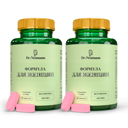 Набор Dr neumann комплекс формула для женщин №90 табл со скидкой 20% на вторую упаковку