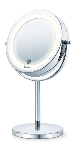 Beurer bs55 косметическое зеркало с подсветкой/диаметр 13 см