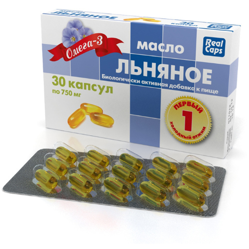 ЛЬНЯНОЕ МАСЛО КАПСУЛЫ